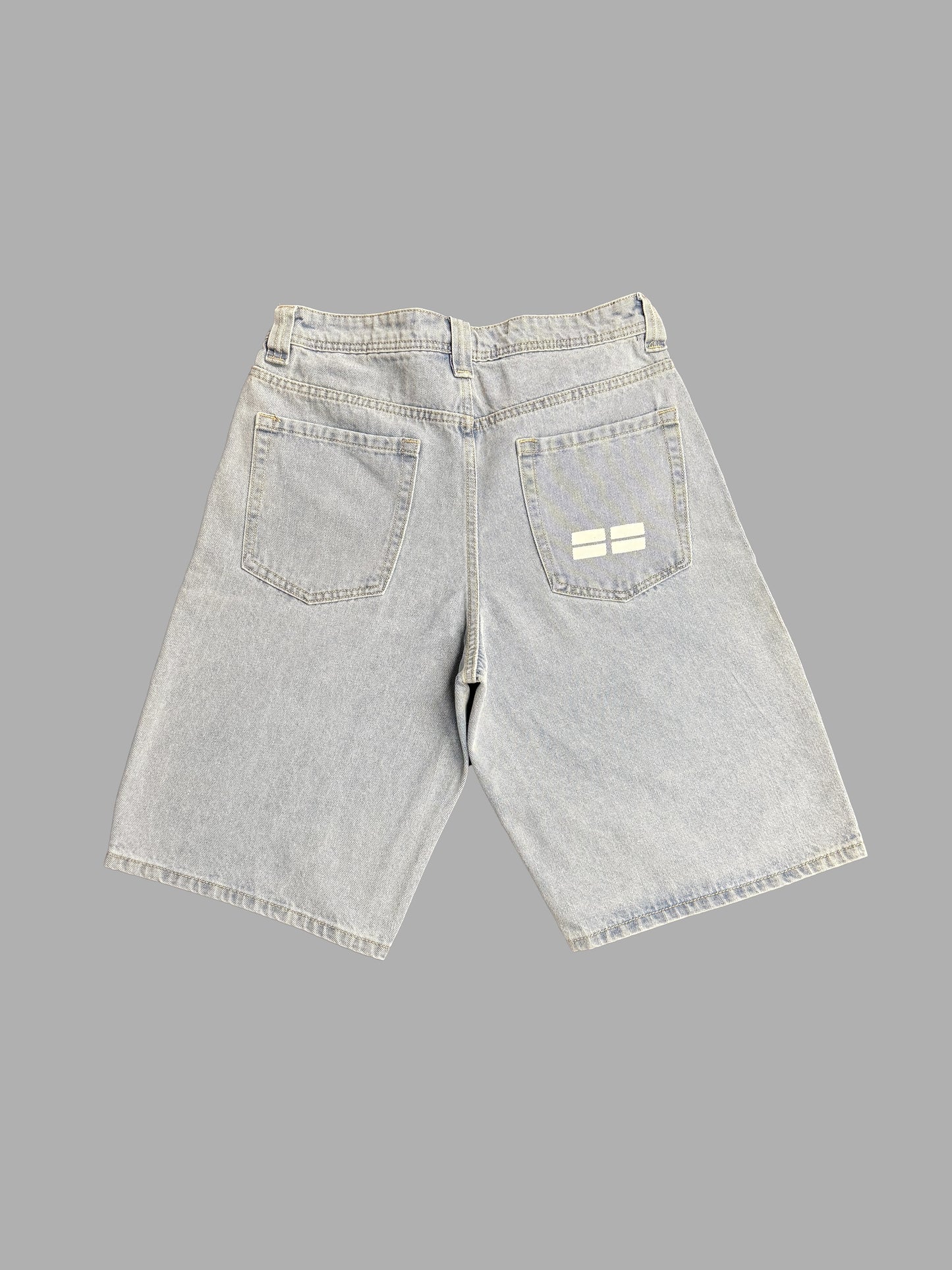Rich Off Motion Jean Shorts