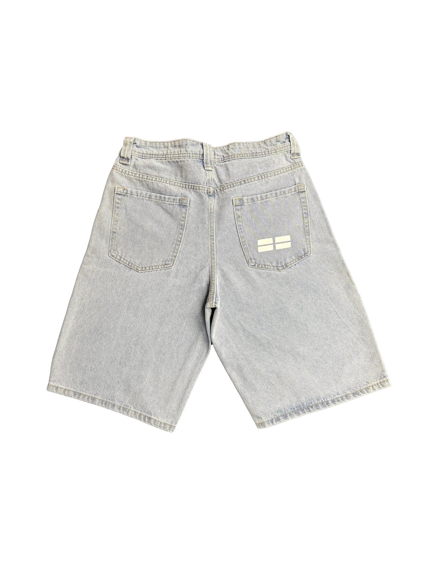Rich Off Motion Jean Shorts